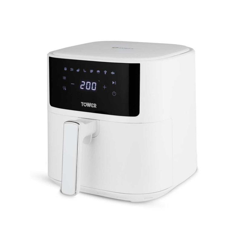 Tower Vortx 6L digital air fryer white (British brand)