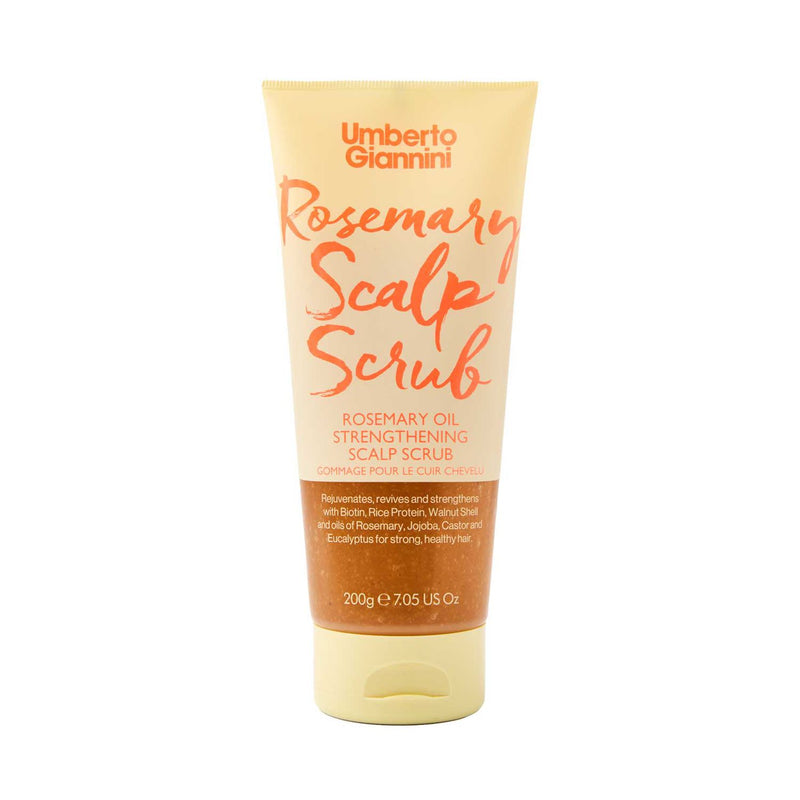 Umberto Giannini Rosemary Oil Strengthening Scalp Scrub 200ml, imported from the UK