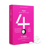 4HER Hair supplement 60 vegan tablets, imported from the UK