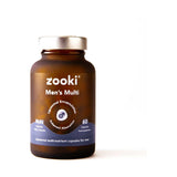 Zooki men's multivitamin capsules 30-day supply, imported from the UK