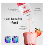 Zooki Vitamin B12 strawberry flavour sachets 14 pack (British brand)