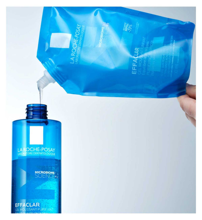 La Roche-Posay Effaclar foaming gel cleanser refill 400ml - British product