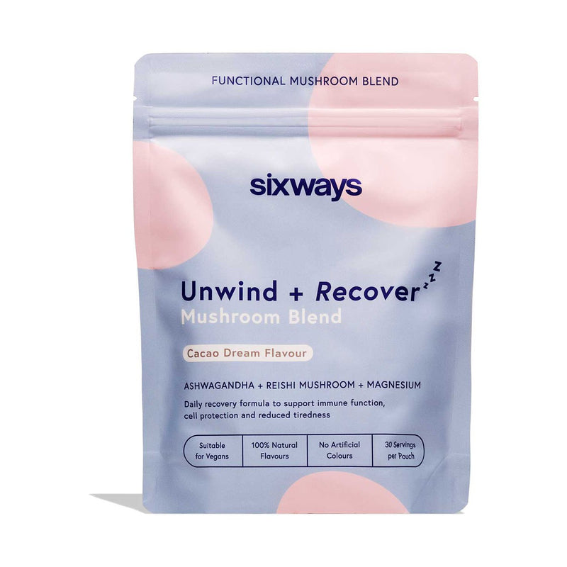 Sixways Unwind and Recover Powder Cacao Dream 150g, UK version