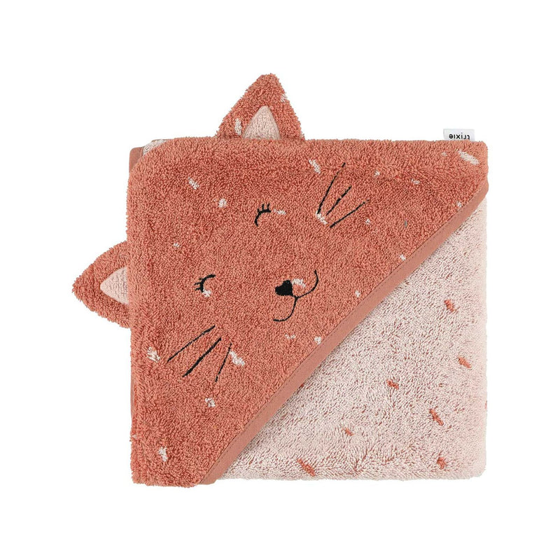 Trixie hooded towel Mrs Cat 75x75cm, imported from the UK