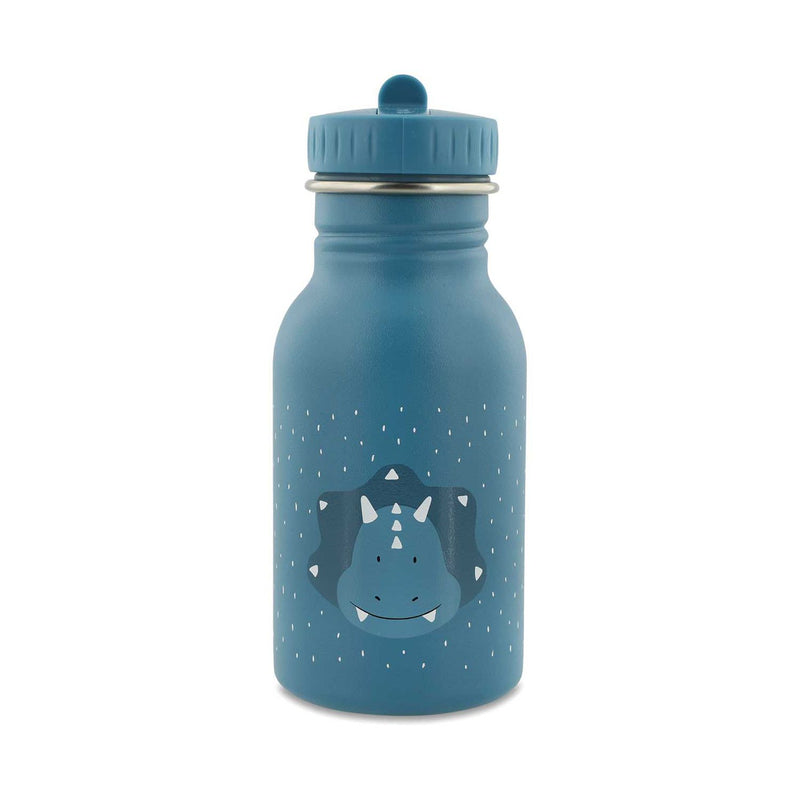 Trixie Triceratops 350ml stainless steel water bottle, UK version