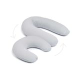 Doomoo Twisty maternity nursing pillow Pearl Grey, UK version