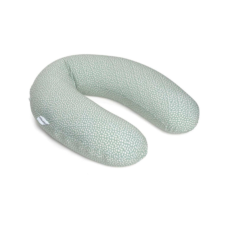 Doomoo Buddy large maternity pillow in Cloudy Khaki - British product