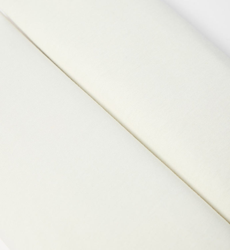 Maybe Baby white fitted cot bed sheets 2-pack, imported from the UK