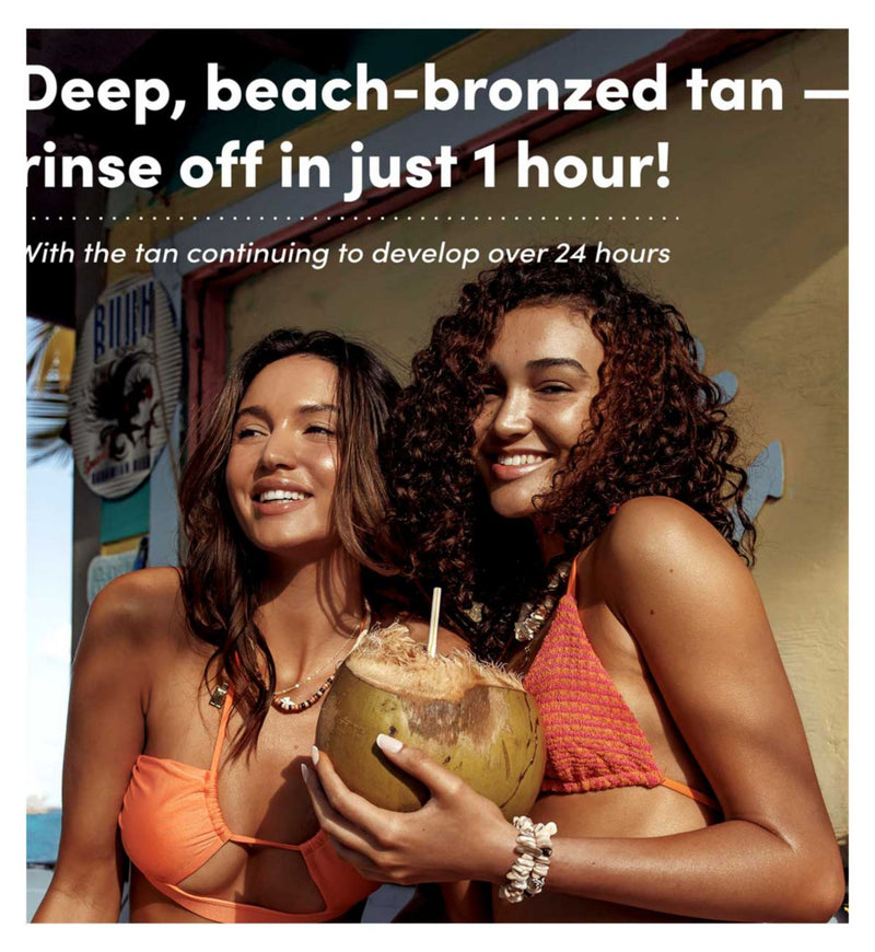 Coco & Eve express dark tanning mousse 150ml, imported from the UK