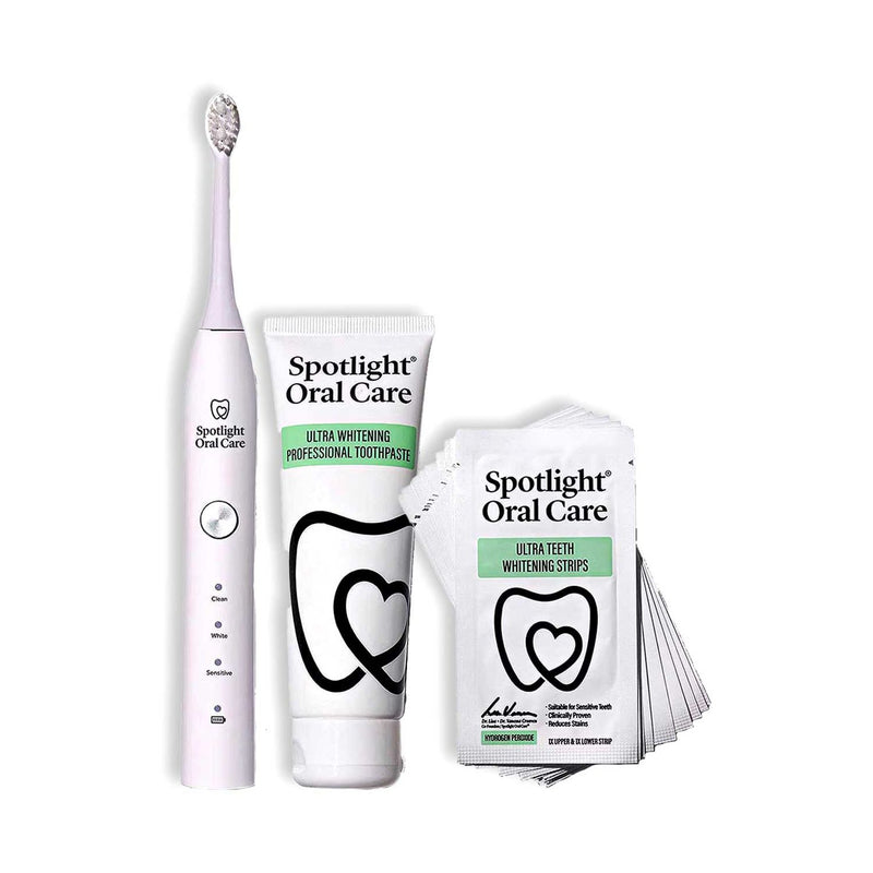 Spotlight Oral Care classic sonic whitening bundle - British product