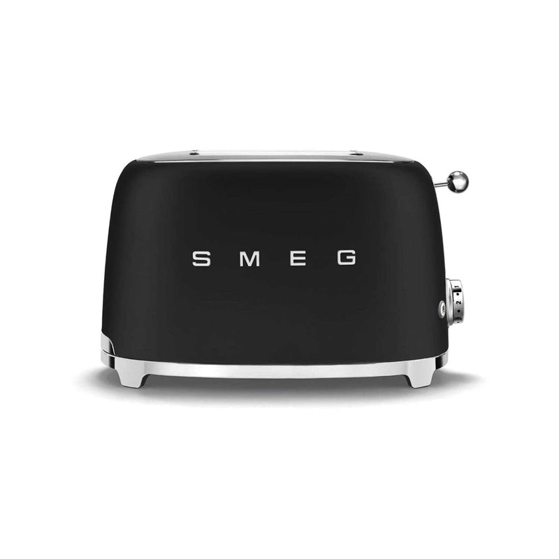 Smeg 2 Slice Toaster Black, imported from the UK