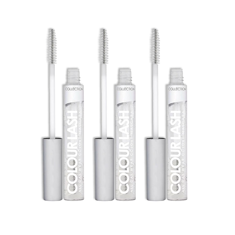 Collection Colour Lash clear mascara bundle 3-pack (British brand)