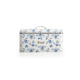 Laura Ashley bread bin China Rose print stainless steel, UK version