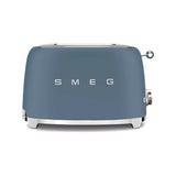 Smeg matte storm blue two slice toaster, UK version
