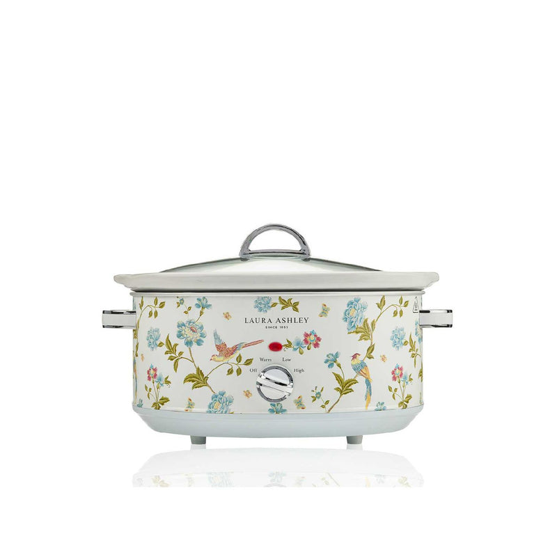 Laura Ashley slow cooker Elveden White 6.5L, UK version