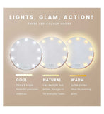 Sensse Hollywood light up mirror 40cm, imported from the UK