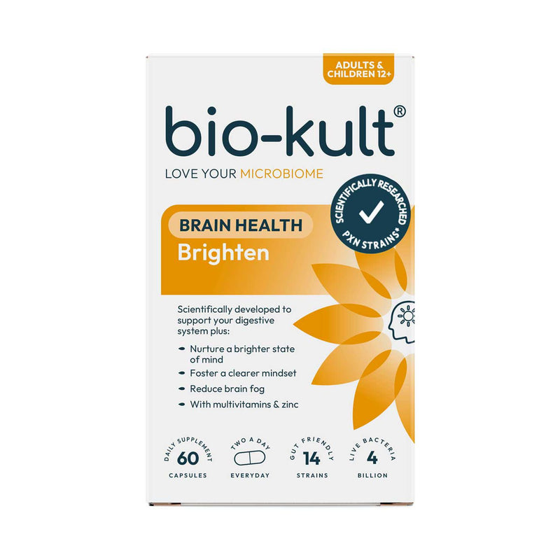 Bio-Kult Brighten brain gut health supplement 60 capsules - British product