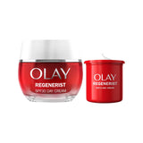 Boots Olay Regenerist Active Firming Day Face Cream SPF30 Bundle 50ml + 50ml Refill- Buy online at McGrocer