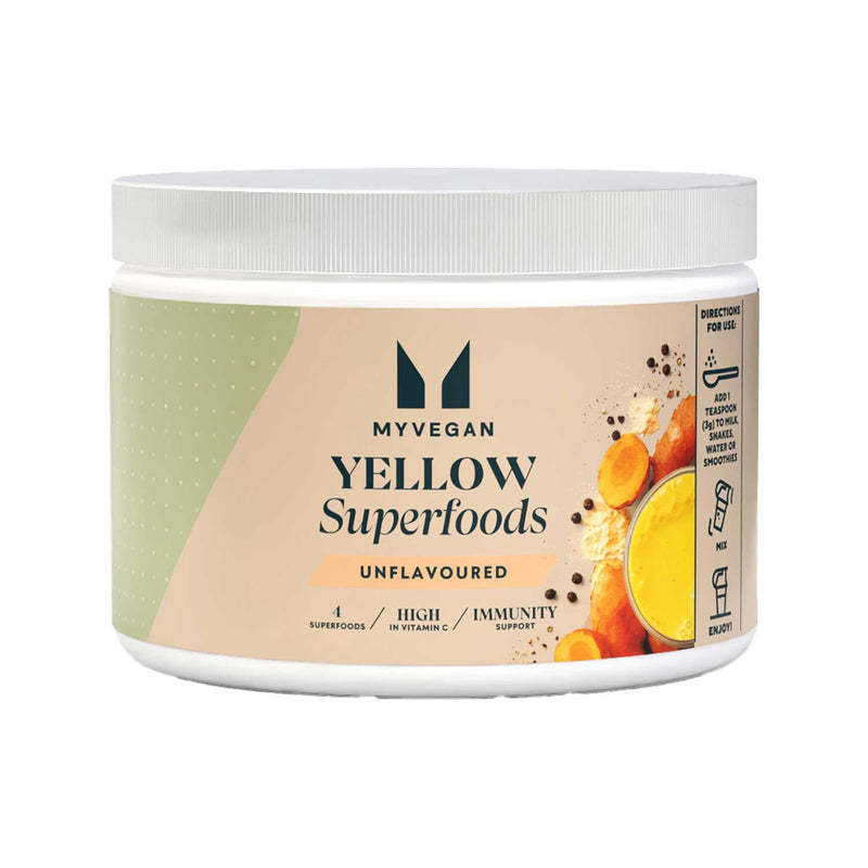 Myvitamins Yellow Superfoods Powder 150g - British product