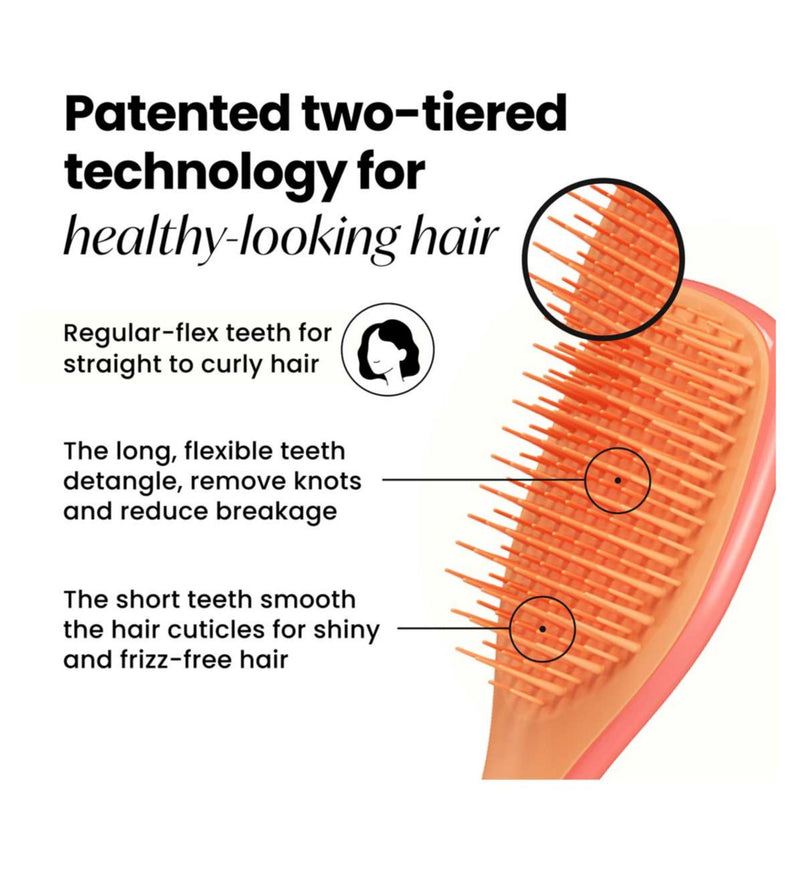 Tangle Teezer mini detangler Salmon Pink Apricot, UK version