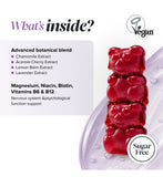 Novomins Kids Night Time Gummies Raspberry 30 gummies, UK version