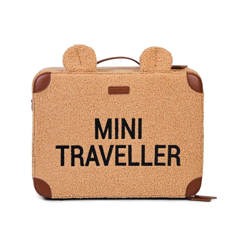Childhome Mini Traveller kids suitcase teddy beige (British brand)