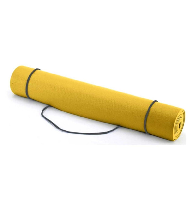 Davina McCall yoga mat and foam roller set yellow - British product