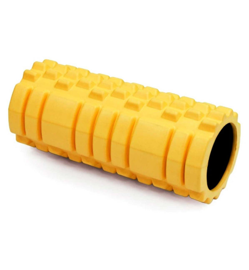 Davina McCall yoga mat and foam roller set yellow - British product