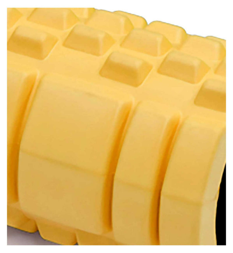 Davina McCall yoga mat and foam roller set yellow - British product