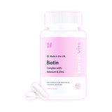 Bettervits Biotin Complex capsules with selenium and zinc 60 count - (British brand)
