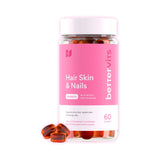 Bettervits Hair Skin And Nails Gummies 60 Gummies - British product