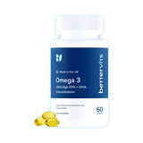 Bettervits Omega 3 softgels 60 count - British product