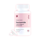Bettervits Niacinamide Capsules 60 capsules, imported from the UK
