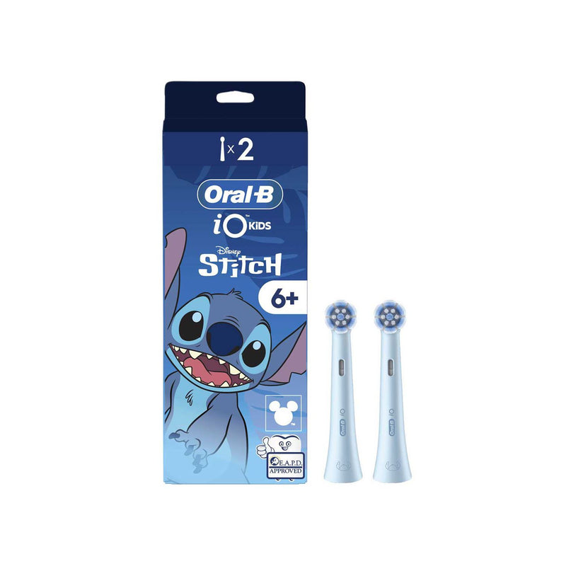 Oral-B Disney Stitch toothbrush heads 2 pack (British brand)