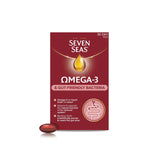 Boots Seven Seas Omega-3 & Gut Friendly Bacteria Food Supplement 30-Day Pack- Buy online at McGrocer