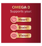 Seven Seas Omega-3 gut friendly bacteria supplement 30 capsules (British brand)