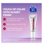 NIVEA Glowy Lips Berry lip balm tube 10ml, UK version