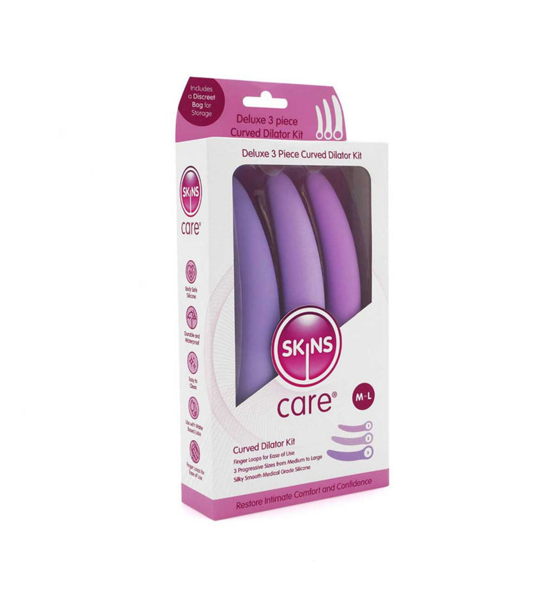 Skins Care dilator set medium to large 3-piece, imported from the UK