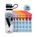 Vidrate electrolyte hydration starter pack with timer bottle, imported from the UK