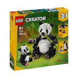 LEGO Creator Panda Family building set imported from the UK
