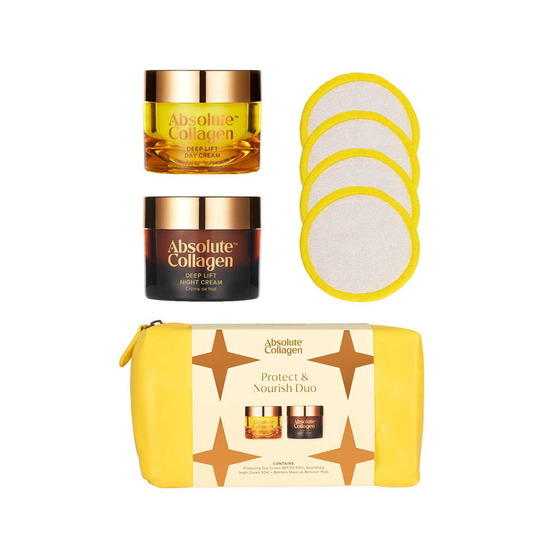 Absolute Collagen Protect Nourish Mini Duo Set skincare - British product