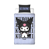 Hello Kitty Kuromi bedding set single, UK version