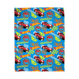 Hotwheels Flame fleece blanket 100x150cm, UK version