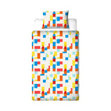 Lego Colourblock duvet bedding set single (British brand)