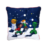 Minecraft square cushion winter scene 40x40cm - British product