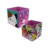 Squishmallows 2-pack storage cubes for plush toys (British brand)