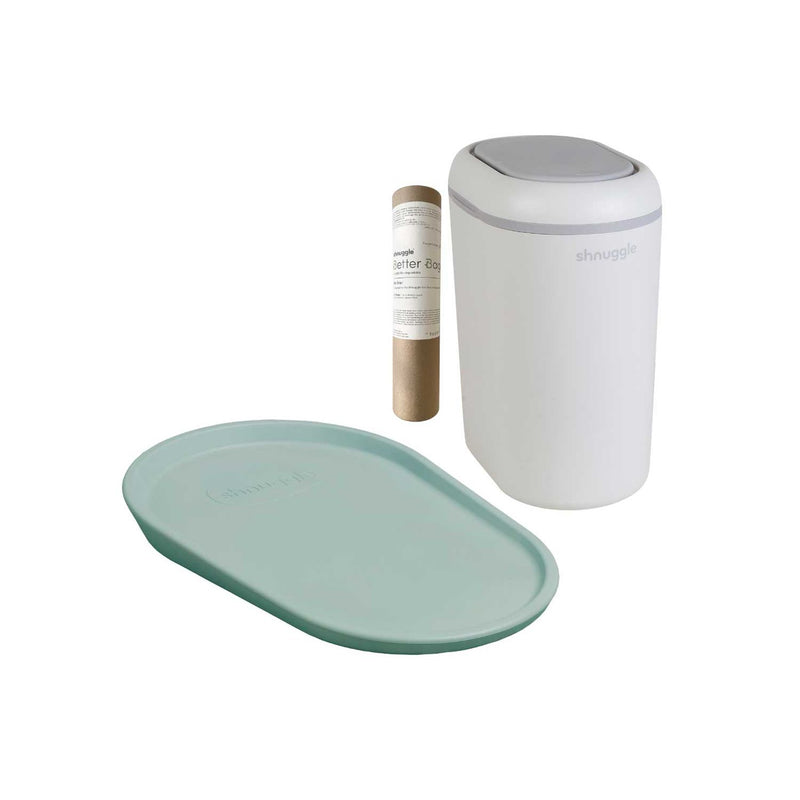 Shnuggle nappy care bundle Eucalyptus (British brand)