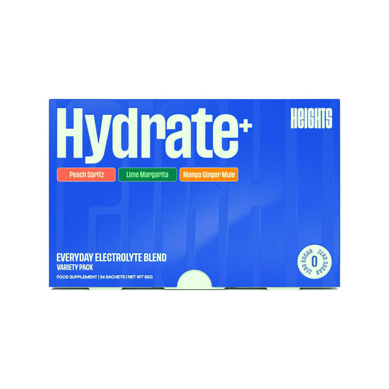Heights electrolyte powder variety pack 24 sachets, UK version