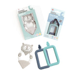 Cheeky Chompers starter toothbrush and silicone teether set, UK version