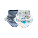 Cheeky Chompers Neckerbib 2 pack baby dribble bib, imported from the UK